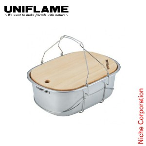 ユニフレーム フィールドキャリングシンク UNIFLAME 660416 キャンプ 洗い物 キッチン アウトドア 洗物 洗いもの 桶 洗い桶 まな板 シン