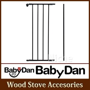 ベビーダン ( Baby Dan ) ショートセクション ( ブラック ) ハースゲートL・XL・XXL 専用 ハースゲート用追加パネル [ 67236 ] ストーブ 