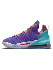  バスケットシューズ バッシュ   ナイキ Nike Lebron 18 EP Psychic Purple/Blk/Multi