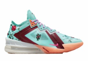  バスケットシューズ バッシュ   ナイキ Nike Lebron 18 Low EP "Floral"  Floral Gre