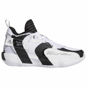  バスケットシューズ バッシュ   アデイダス Adidas Dame 7 Extply White/Core Black   