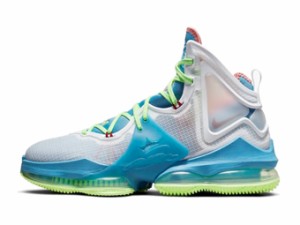  バスケットシューズ バッシュ   ナイキ Nike Lebron 19   Dutch Blue/Lime Glow   