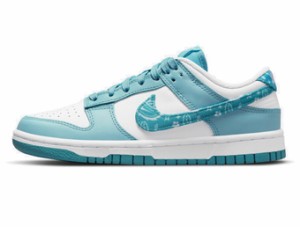 シューズ スニーカー  ペイズリー  ナイキ Nike Wmns Dunk Low　ESS Blu Paisely W Wht/