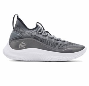  バスケットシューズ バッシュ   アンダーアーマー UnderArmour Curry 8 Steal/White   