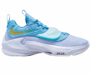  バスケットシューズ バッシュ  フリーク　ヤニス  ナイキ Nike Zoom Freak 3  Dutch Blue/Met