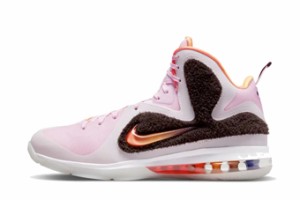  バスケットシューズ バッシュ スニーカー  ベルベット  ナイキ Nike Lebron 9  PINK/VELVET BRO