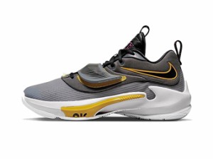  バスケットシューズ バッシュ  フリーク　ヤニス  ナイキ Nike Zoom Freak 3  Grey/Black/Yel