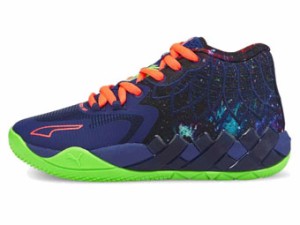  バスケットシューズ バッシュ  ラメロボール  プーマ Puma MB.01 Galaxcy Multi   