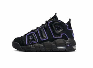  バスケットシューズ バッシュ スニーカー   ナイキ Nike Air More Uptempo 96 GS GS Black