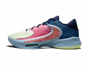  バスケットシューズ バッシュ  フリーク  ナイキ Nike Zoom Freak 4  Dark Marina /Blue/