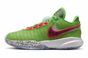  バスケットシューズ バッシュ   ナイキ Nike Lebron 20 EP CHRISTMAS Green/Red   