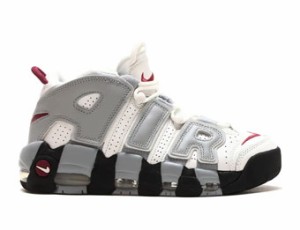  バスケットシューズ バッシュ スニーカー   ナイキ Nike Wmns Air More Uptempo W White/R