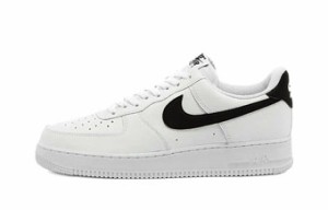  バスケットシューズ バッシュ スニーカー   ナイキ Nike Air Force 1 Low '07 White/Black