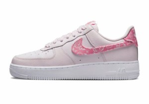  バスケットシューズ バッシュ スニーカー   ナイキ Nike WMNS AIR FORCE 1　Pink  Paisley 