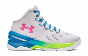  バスケットシューズ バッシュ   アンダーアーマー UnderArmour Curry 2 SPLASH PARTY GS G