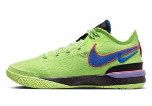  バスケットシューズ バッシュ   ナイキ Nike Zoom LeBron NXXT GEN GHOST GREEN/BLUE