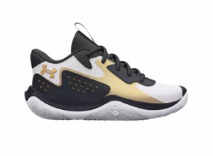  バスケットシューズ バッシュ   アンダーアーマー UnderArmour UA Jet '23 PS PS White/Bl