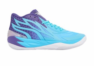  バスケットシューズ バッシュ  ラメロボール  プーマ Puma MB.02 Blue/Purple   