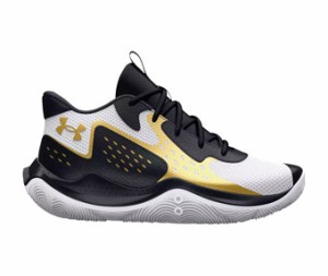  バスケットシューズ バッシュ   アンダーアーマー UnderArmour UA GS Jet '23 GS White/Bl