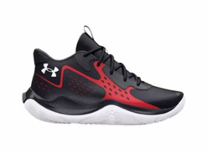  バスケットシューズ バッシュ   アンダーアーマー UnderArmour UA GS Jet '23 GS Black/Re