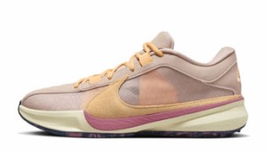  バスケットシューズ バッシュ  フリーク　  ナイキ Nike Zoom Freak 5 Fossil Stone/Celes