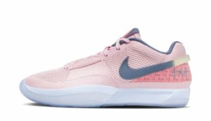  バスケットシューズ バッシュ スニーカー  ジャ・モラント  ナイキ Nike JA 1 Autograph Pink/Blu