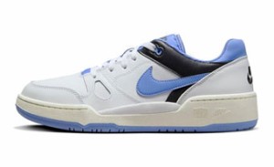  バスケットシューズ バッシュ スニーカー   ナイキ Nike FULL FORCE LOW White/Polar Blue