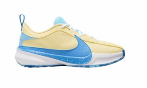  バスケットシューズ バッシュ  フリーク   ナイキ Nike Zoom Freak 5 GS  GS Cream/Blue 