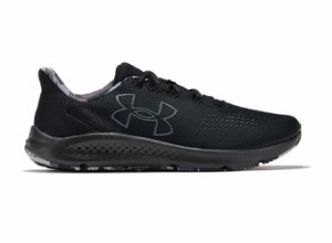 シューズ スニーカー ランニング   アンダーアーマー UnderArmour UA チャージド パスート3 ビックロゴ Bla