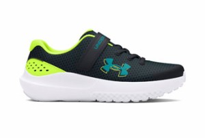 シューズ スニーカー ランニング   アンダーアーマー UnderArmour UA サージ　4　AC PS PS Black/