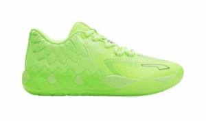  バスケットシューズ バッシュ  ラメロボール  プーマ Puma MB.01  Lo  Green Volt   