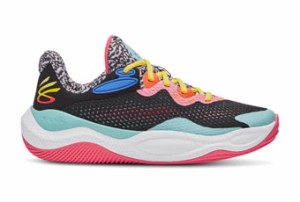  バスケットシューズ バッシュ   アンダーアーマー UnderArmour CURRY SPLASH 24  Black/Ne