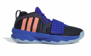  バスケットシューズ バッシュ   アデイダス Adidas DAME 8 Extply Blue/Black/Orange  