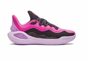  バスケットシューズ バッシュ   アンダーアーマー UnderArmour CURRY 11 Girl Dad Purple/