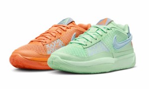  バスケットシューズ バッシュ スニーカー  ジャ・モラント  ナイキ Nike JA 1 GS Bright Mandarin