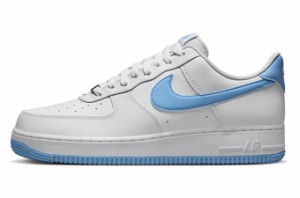  バスケットシューズ バッシュ スニーカー   ナイキ Nike AIR FORCE 1  '07 LV8 White/Univ