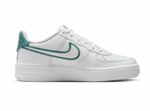 シューズ スニーカー   ナイキ Nike Air Force 1 LV8 3 GS GS White/Green   ストリー