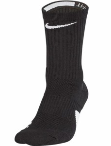  バスケットソックス ウェア  クルーソックス  ナイキ Nike Elite Crew Socks Blk/Wht   