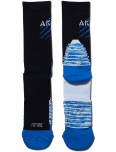  バスケットソックス ウェア  クルーソックス  アクター AKTR NEO FUTURE SOCKS DINOSAUR NAV