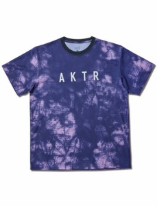  バスケットTシャツ ウェア   アクター AKTR TIE DYE TEE PURPLE   【MEN'S】