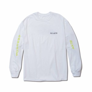  バスケットロング　Tシャツ ウェア   アクター AKTR x68 CITY CAMO L/S TEE Wht   ストリート