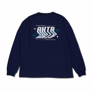  バスケットロング　Tシャツ ウェア   アクター AKTR FLUCTUATION AKTR L/S TEE NAVY   【
