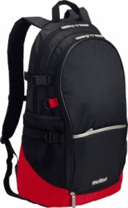  バスケットバッグ  バックパック　リュック  モルテン Molten Backpack 40L Black/Red   ランニ