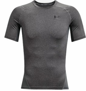  バスケットTシャツ ウェア   アンダーアーマー UnderArmour UA HG ARMOUR COMP SS Gray 