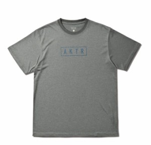  バスケットTシャツ ウェア   アクター AKTR AKTR LOGO SPORTS TEE GRAY   【MEN'S】