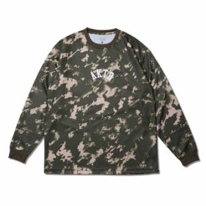  バスケットロング　Tシャツ ウェア   アクター AKTR GHOST CAMO CUT-UP L/S SPORTS TEE 