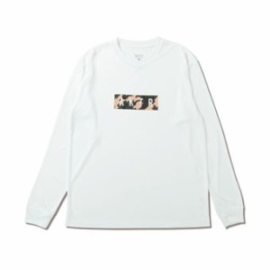  バスケットロング　Tシャツ ウェア   アクター AKTR GHOST CAMO LOGO L/S SPORTS TEE WH