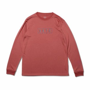  バスケットロング　Tシャツ ウェア   アクター AKTR AKTR LOGO L/S SPORTS TEE RED   【M