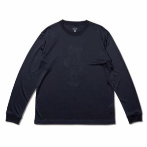  バスケットロング　Tシャツ ウェア   アクター AKTR CUT-UP NICK L/S SPORTS TEE BLACK 