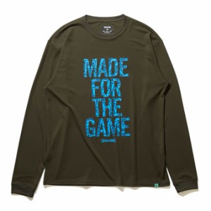  バスケットロング　Tシャツ ウェア   スポルディング Spalding MADE for THE GAME L/S Khak